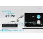 i-tec Universal KVM HUB 2x USB-C + 2x USB-A 3.0