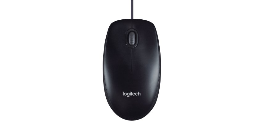 Ratón con cable Logitech LGT-M90 ambidiestro