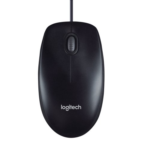 Ratón con cable Logitech LGT-M90 ambidiestro