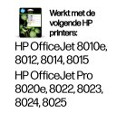 HP 912 4-pack originele inktcartridges, cyaan/magenta/geel