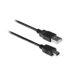 ACT USB 2.0 aansluitkabel A male - mini B male 1,8 meter