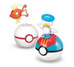 MEGA Pokémon Water-Type Trainer Team Building Toy Kits with 2 Action Figures (79 Pieces) for Kids