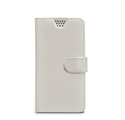 Celly WALLY UNICA mobile phone case 12.7 cm (5") Wallet case White
