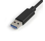 StarTech.com Convertisseur USB 3.0 vers Fibre Optique - Adaptateur compacte USB vers Open SFP - USB vers Adaptateur Réseau Gigabit - Adaptateur USB 3.0 Fibre Optique Multi Mode (MMF)/Single Mode (SMF)