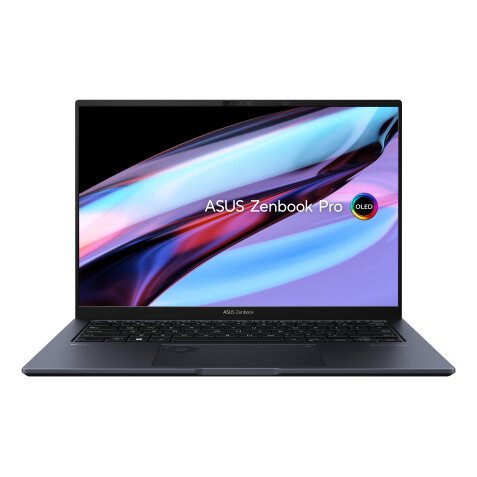 ASUS Zenbook Pro 14 OLED BX6404VV-P4106X Intel® Core™ i7 i7-13700H Ordinateur portable 36,8 cm (14.5") WQXGA+ 16 Go DDR5-SDRAM 1 To SSD NVIDIA GeForce RTX 4060 Wi-Fi 6E (802.11ax) Windows 11 Pro Noir