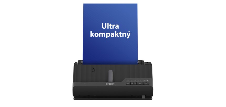 Epson ES-C320W Chargeur automatique de documents + Scanner à feuille 600 x 600 DPI A4 Noir