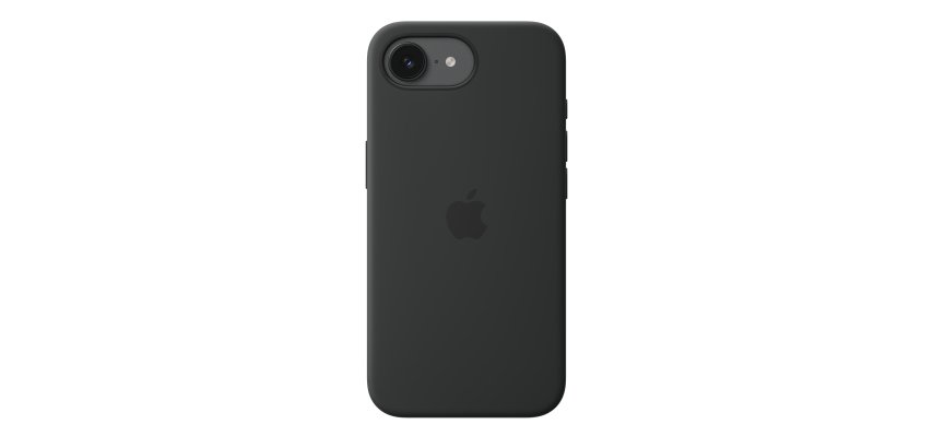 Apple Coque en silicone avec MagSafe pour iPhone 17e - Noir