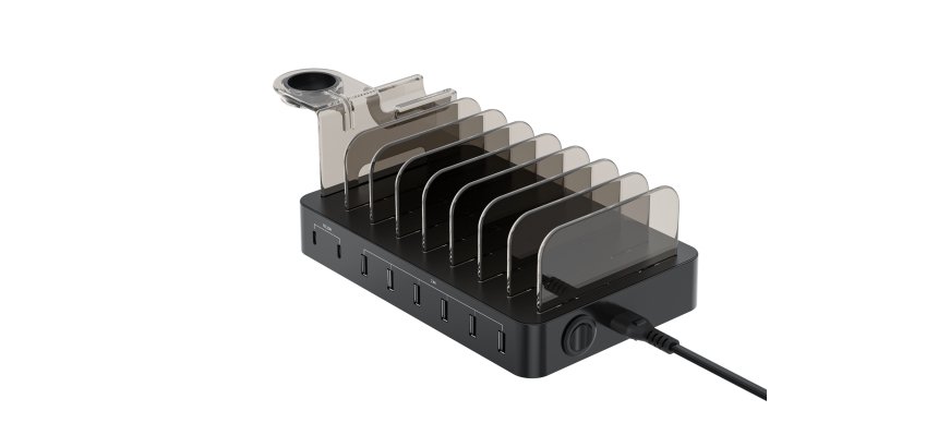 Conceptronic OZUL 8-Port 75W USB PD Charging Station