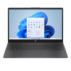 HP 15-fd0079nl Intel® N N100 Computer portatile 39,6 cm (15.6") HD 4 GB DDR4-SDRAM 128 GB UFS Wi-Fi 6E (802.11ax) Windows 11 Home in S mode Grigio