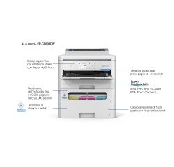 Epson WorkForce Pro EP-C800RDW Printer