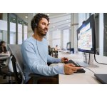 HP Poly Micro-casque filaire USB binaural Mission 425 Classic