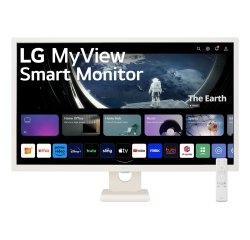 LG 32SR50F-W pantalla para PC 80 cm (31.5") 1920 x 1080 Pixeles Full HD LED Blanco
