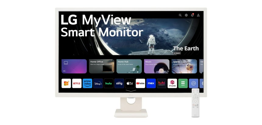 LG 32SR50F-W pantalla para PC 80 cm (31.5") 1920 x 1080 Pixeles Full HD LED Blanco