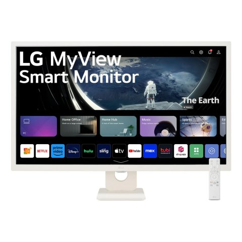 LG 32SR50F-W pantalla para PC 80 cm (31.5") 1920 x 1080 Pixeles Full HD LED Blanco