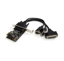 StarTech.com Scheda seriale/parallela PCI Express 2S1P con cavo di ripartizione