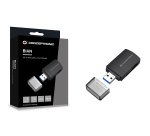Conceptronic BIAN06B SD TF/MicroSD 4.0 Card Reader, UHS-II, USB 3.0, 5Gbps