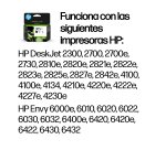 HP Cartucho de tinta Original 305XL de alta capacidad negro