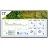 Sony FW-75BZ30L Écran d'affichage dynamique Écran plat de signalisation numérique 190,5 cm (75") LCD Wifi 440 cd/m² 4K Ultra HD Noir Android 24/7