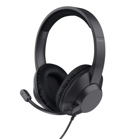 Trust Ayda Max Casque Avec fil Arceau Appels/Musique USB Type-C / USB Type-A Noir