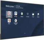 Viewsonic CDE8614-2C Écran d'affichage dynamique Écran plat de signalisation numérique 2,18 m (86") LCD Wifi 500 cd/m² 4K Ultra HD Noir Intégré dans le processeur Android 14 24/7