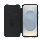 OtterBox React Folio Series for Samsung Galaxy S25+, clear/black