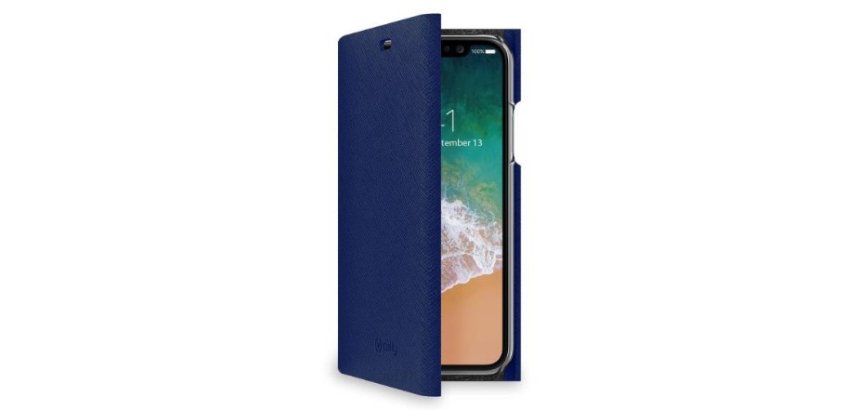 Celly SHELL900BL custodia per cellulare 14,7 cm (5.8") Cover Blu
