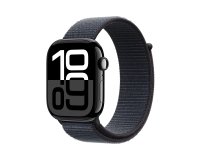 Apple Watch Series 10 OLED 46 mm Numérique 416 x 496 pixels Écran tactile 4G Noir Wifi GPS (satellite)
