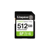 Kingston Technology 512 Go SDXC Canvas Select Plus Gen3 150 Mo/s C10 UHS-I U3 V30