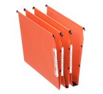 Dossier suspendu esselte dual kraft lmg 220g armoire entraxe 330mm h275mm fond 30 coloris orange boîte 25 unités