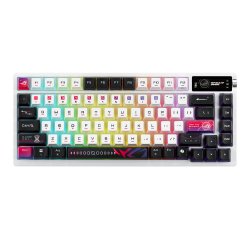 ASUS ROG Azoth X keyboard Gaming USB + RF Wireless + Bluetooth Black, White
