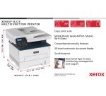 Xerox B225 A4 34ppm Wireless Duplex Copy/Print/Scan PS3 PCL5e/6 ADF 2 Trays Total 251 Sheets