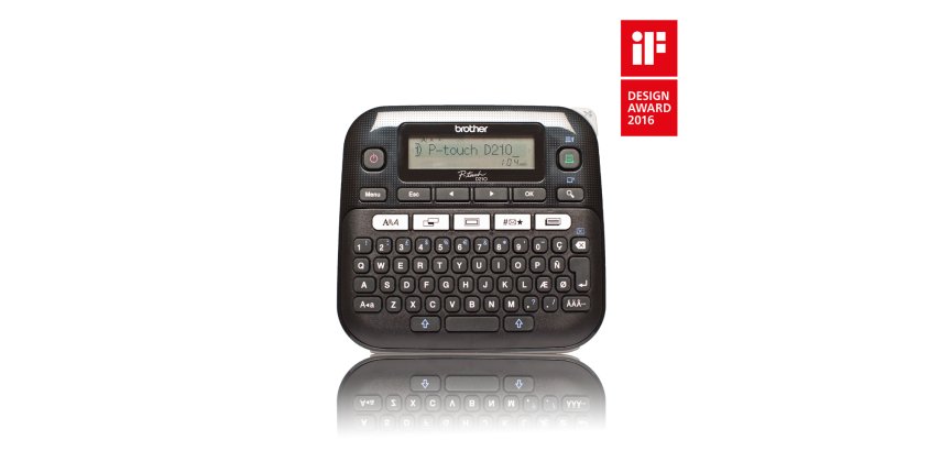 Brother PT-D210 stampante per etichette (CD) Trasferimento termico 180 x 180 DPI 20 mm/s QWERTY