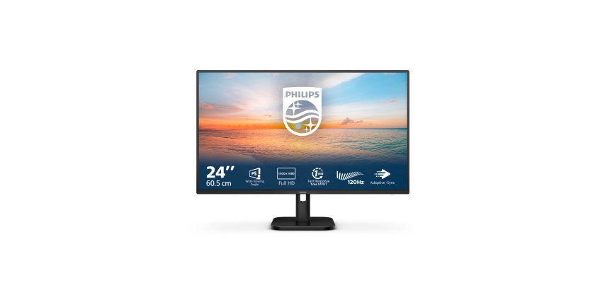 Philips 1000 Serie 24E1N1100A/00 Flachbildschirm PC 60,5 cm (23,8") 1920 x 1080 Pixel Full HD LCD Schwarz