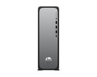 HP OmniDesk Slim S03-0033nf PC Intel Processor 300 300 8 Go DDR5-SDRAM 256 Go SSD Windows 11 Home Tower Argent