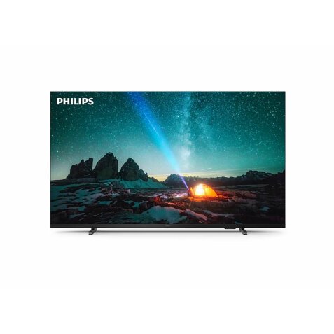 Philips 55PUS7609/12 tv 139,7 cm (55") 4K Ultra HD Smart TV Wifi Antraciet, Grijs