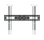 TooQ Soporte de Pared para Monitor / TV LCD, Plasma de 60-100, Negro