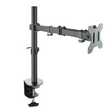 TooQ Soporte de Mesa Giratorio e Inclinable para Pantalla (Monitor / TV Plasma / LCD / LED) 13"-32", de Un Brazo, max 8 kg, Negro