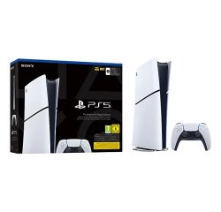 Sony PlayStation 5 Digital Edition 825 GB Wi-Fi Nero, Bianco