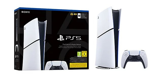Sony PlayStation 5 (model group - Slim) Digital Edition