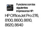 HP Cartucho de tinta original 950XL de alta capacidad negro