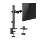 AISENS Soporte de Mesa ECO Giratorio e Inclinable para Monitor/TV 9Kg (3 Pivotes, 1 Brazo) de 17-32, Negro
