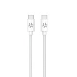 Celly USBCUSBCCOTTWH cable USB 1,5 m USB C Blanco