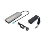 i-tec Metal USB-C Nano 2x Display Docking Station with PD 100 W + Charger 100W