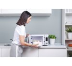 Candy COOKinApp CMXG22DS/ST Acciaio inox Microonde con grill Superficie piana 22 L 800 W