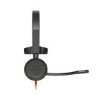 HP Poly Blackwire 3315 Monaural Microsoft Teams Certified USB-C Headset + 3,5 mm plug + USB-C/A adapter