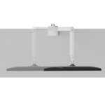 Neomounts DS70-250WH1 Brazo de monitor 17-35" - resorte de gas - Topfix - Tope-a-180°