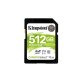Kingston Technology Tarjeta SDXC Canvas Select Plus 100R C10 UHS-I U3 V30 de 512 GB