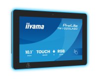 iiyama ProLite TW1025LASC-B3PNR flat PC screen 25.6 cm (10.1") 1280 x 800 pixels WXGA LED Multi-user Touchscreen Black
