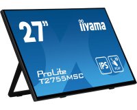 iiyama ProLite T2755MSC-B1 computer monitor 68,6 cm (27") 1920 x 1080 Pixels Full HD LED Touchscreen Tafelblad Zwart