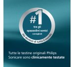 Philips Sonicare HX6062/87 2x Testinebianche per spazzolino sonico